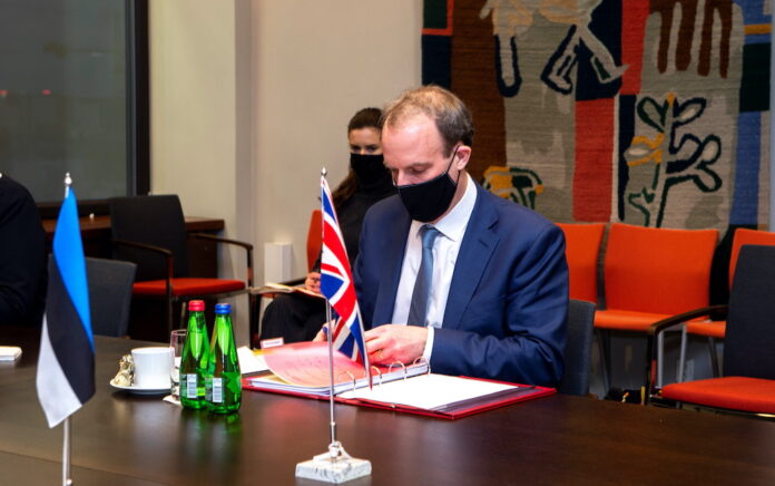 Russia faces severe sanctions if it installs puppet regime in Ukraine, UK minister says