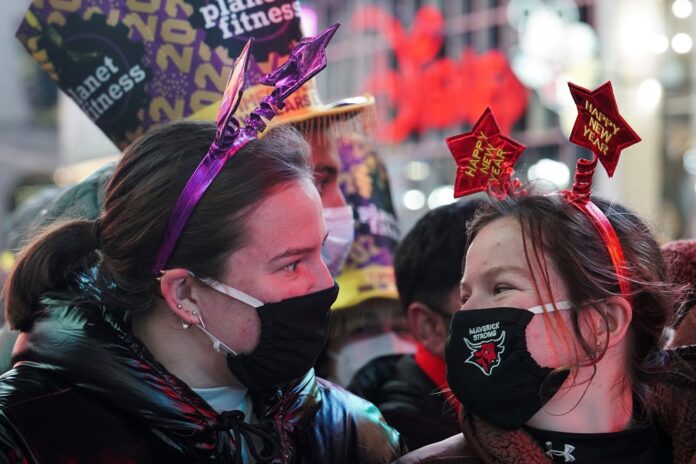 New York prepares for muted year-end party