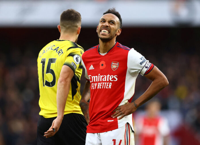 Arsenal star Aubameyang tests positive for Covid-19