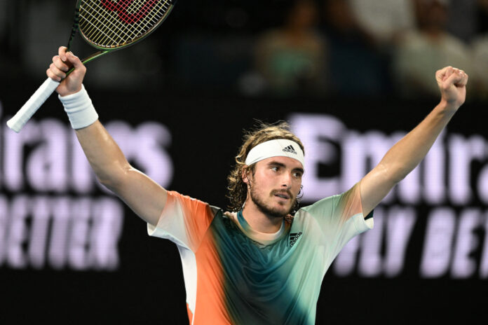 Tsitsipas hammers Sinner to book Australian Open semis spot