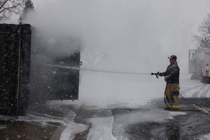Snow and ash: 'Miracle' no one killed in rare winter wildfire in Colorado
