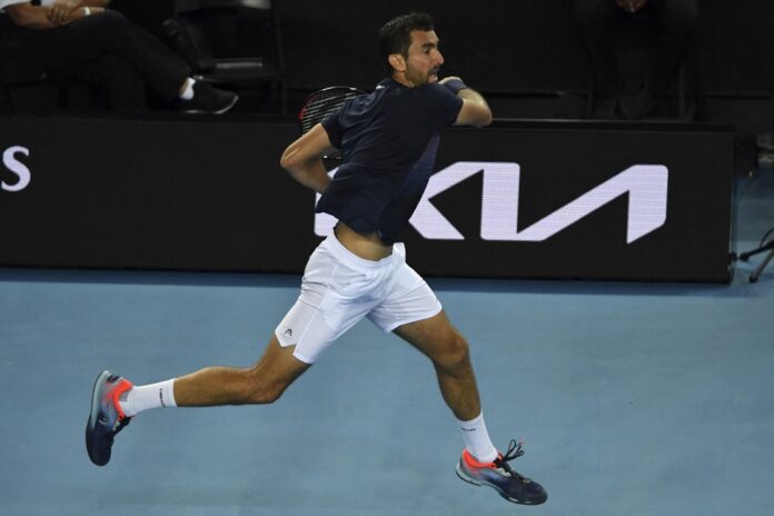 Cilic stuns fifth seed Rublev to reach Open fourth round