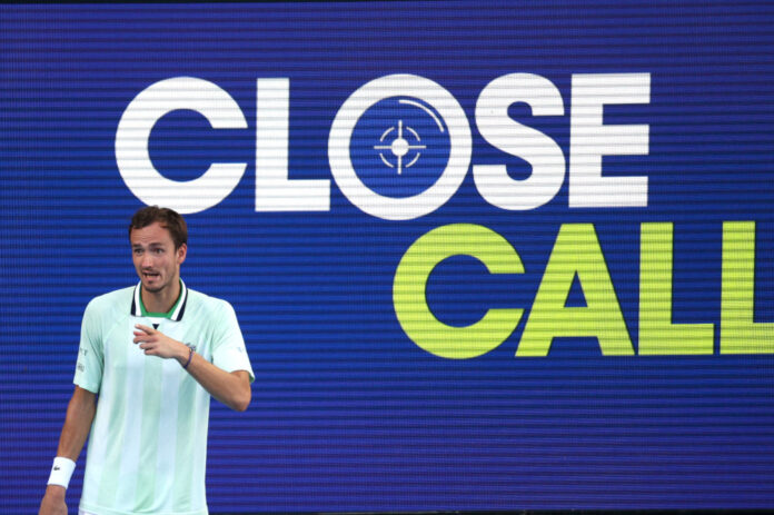 Tempers rise as tetchy Medvedev reaches Melbourne quarter-finals