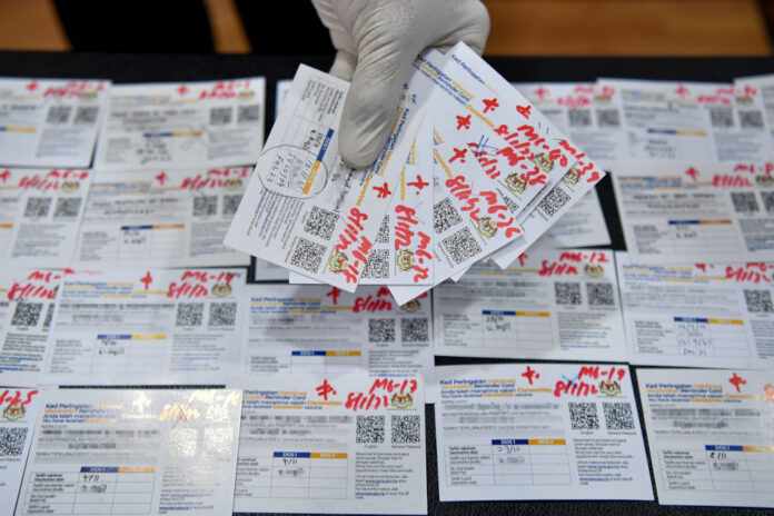 In Terengganu, six men remanded over fake Covid-19 vaccination certificates, say police