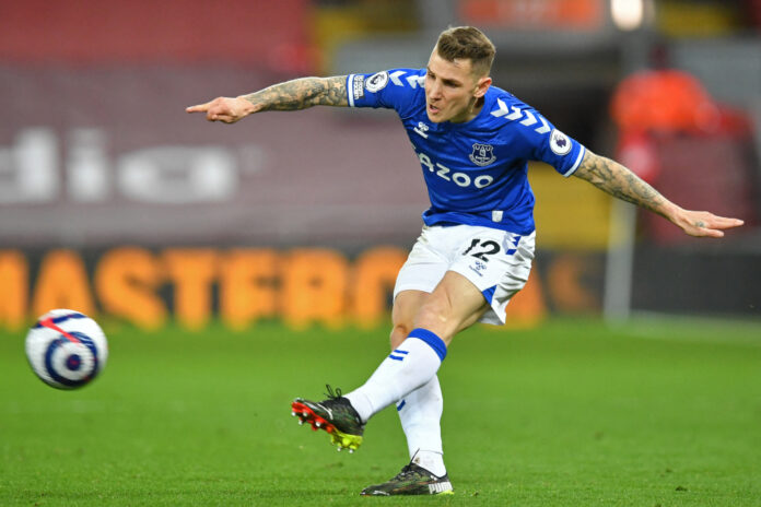 Lucas Digne joins Villa from Everton
