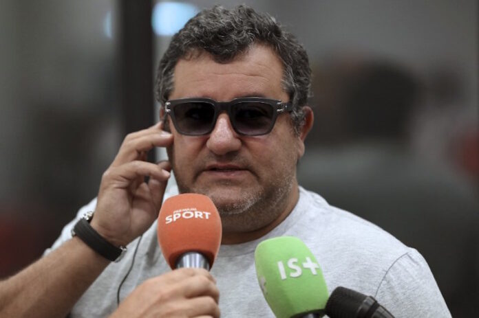 Football agent Raiola underwent 'ordinary medical checks', says spokesperson