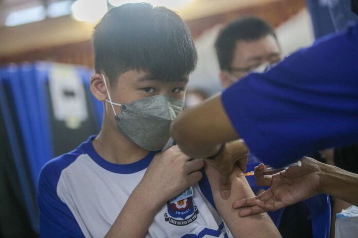 CovidNow: 88pc of adolescents in Malaysia fully vaccinated