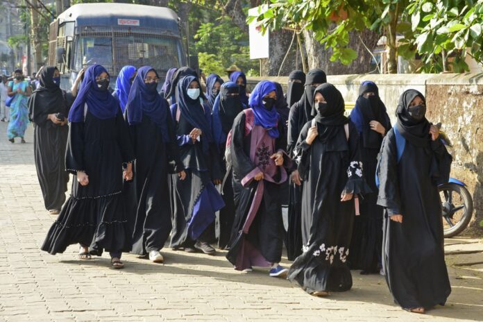 Protests over classroom hijab ban grow in India