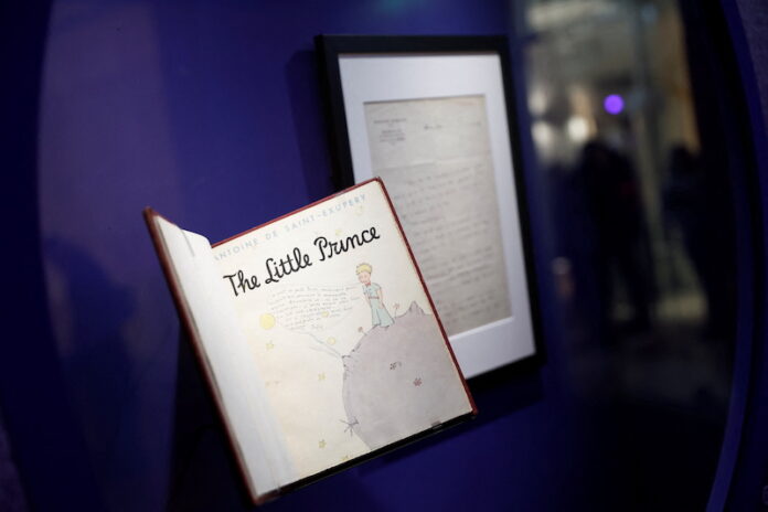 Paris exhibit shows 'The Little Prince' author as visual artist