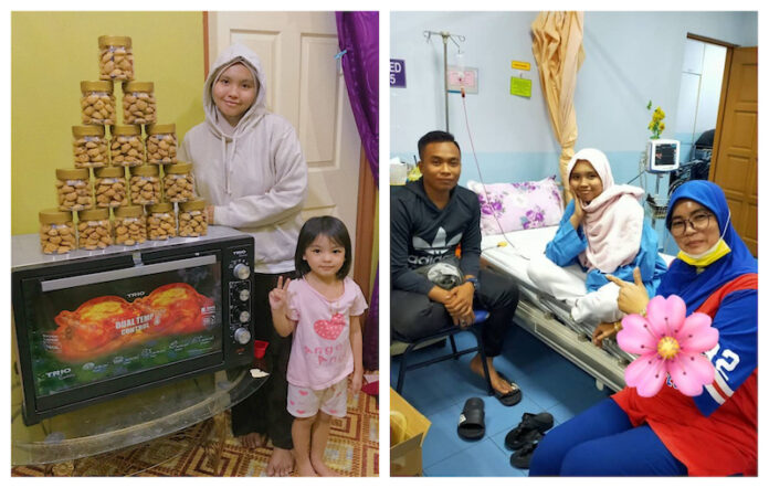 Determined Kelantan woman diagnosed with lymphoma sells cookies and clothes to help pay for chemotherapy sessions (VIDEO)
