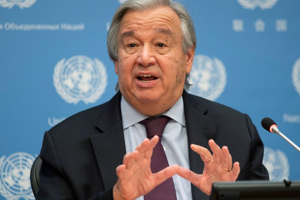 UN chief slams Russian recognition of Ukraine separatists