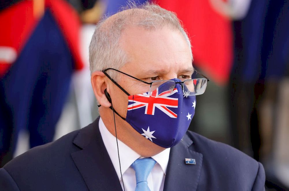 Australia plane had 'right' to watch China navy vessel in its waters, says PM Morrison