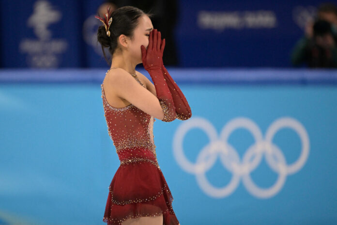 US-born Chinese figure skater in tears after another Olympic flop