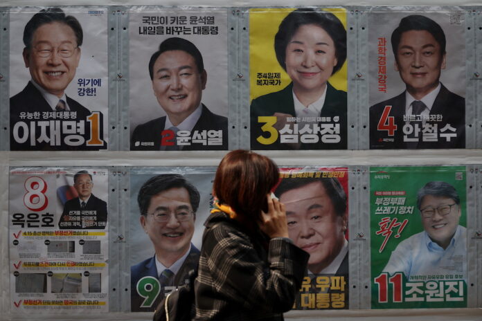 Leader of S.Korea's ruling party attacked ahead of presidential election
