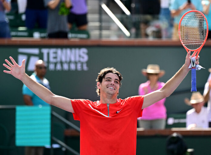 Fritz topples Rublev to reach ATP Indian Wells Masters final