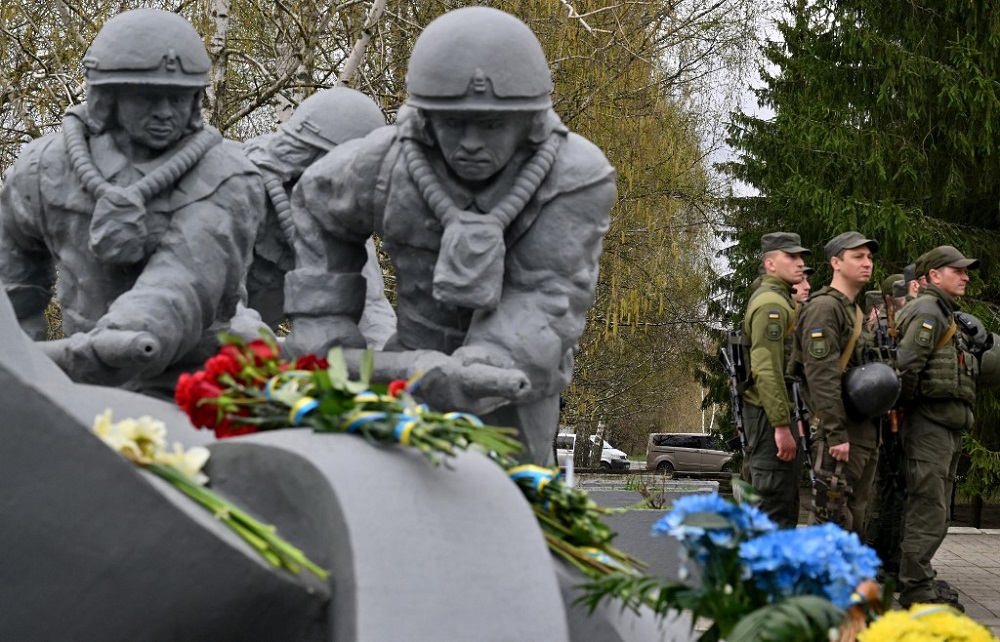 'Very dangerous': Chernobyl marks anniversary amid war
