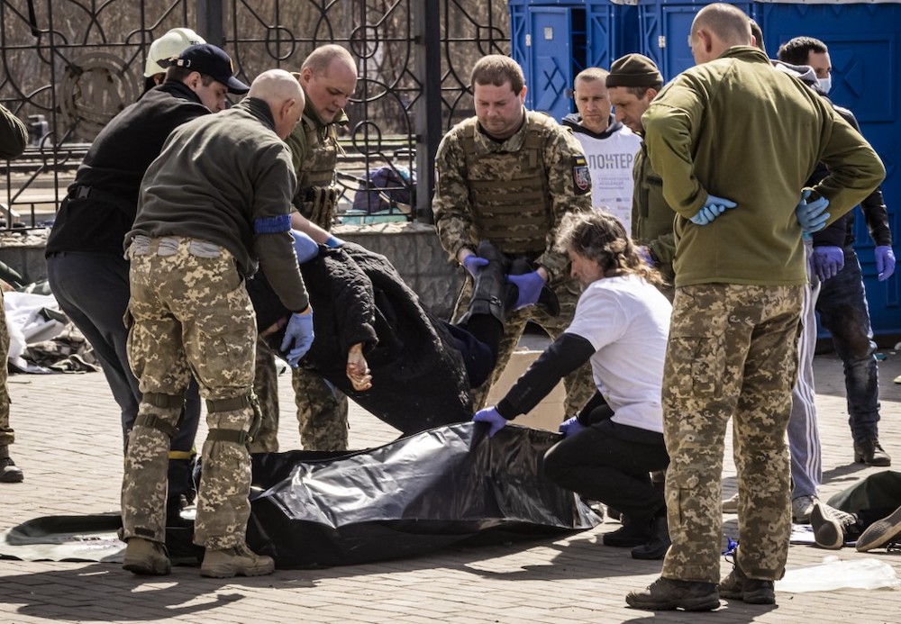 Germany sees 'massive indications' of war crimes in Ukraine
