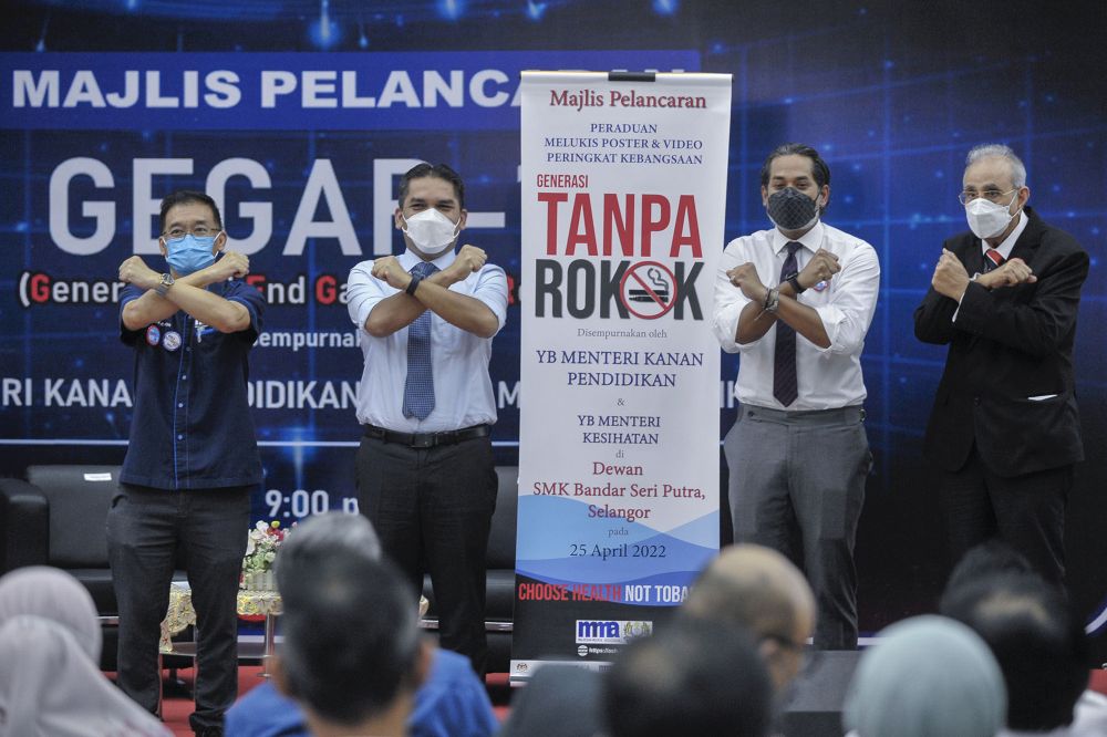 Anti-tobacco, smoking Bill to be tabled in July, says Khairy