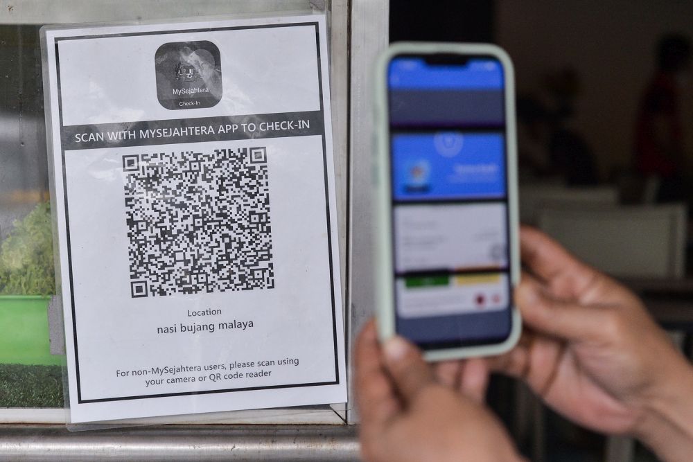 MySejahtera scans no longer mandatory from May 1, but premise owners can check patrons' health status