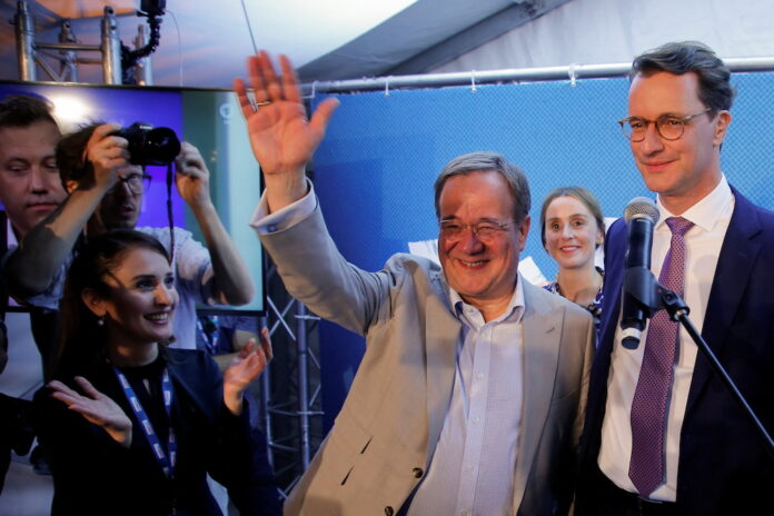 Germany's conservatives on track to win key state vote