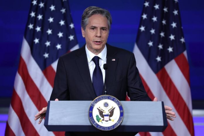 Blinken says global order must survive China, but no 'Cold War'