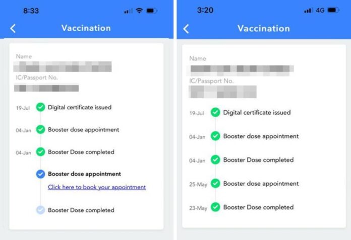 Waiting for your second Covid-19 booster appointment? Actually, you have to make it yourself