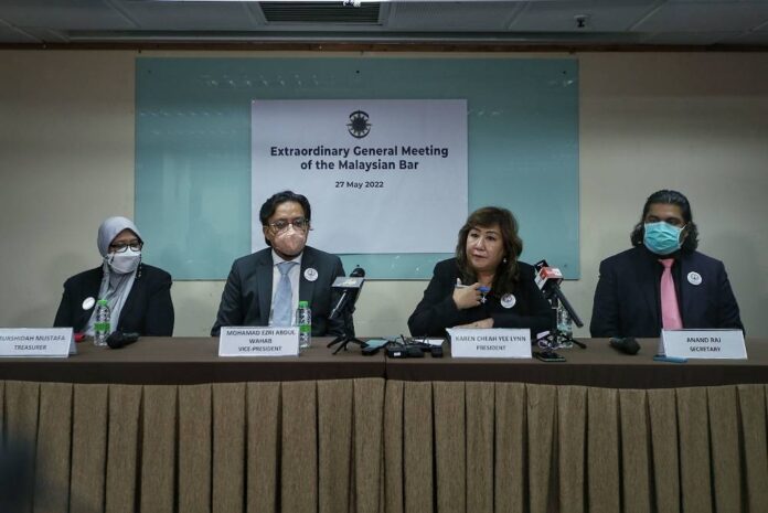 Malaysian Bar agrees to hold peaceful protest by lawyers to uphold judiciary's independence, condemn MACC probe on judge