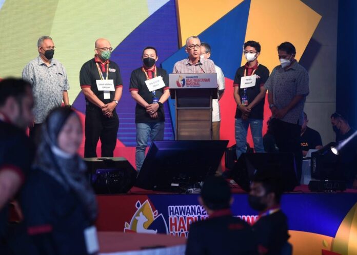 Media practitioners arrive in Melaka for National Journalist Day 2022 celebration