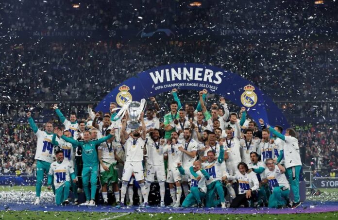 Vinicius strikes as Real Madrid beat Liverpool in Champions League final