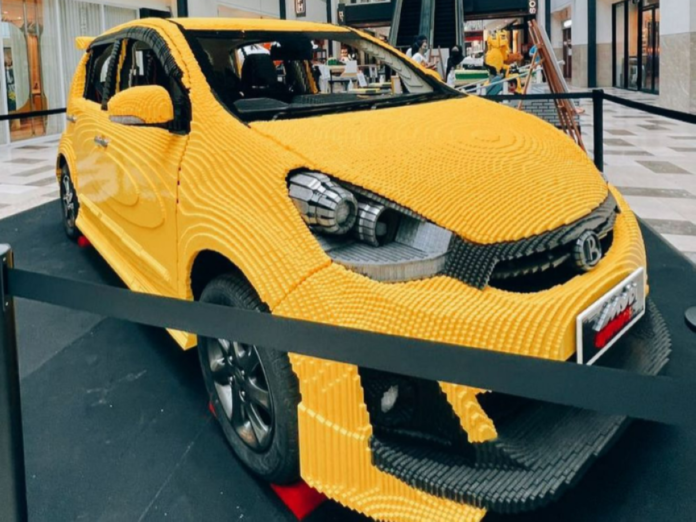 Malaysian wife amuses Twitter with husband's job of building life-size models including a Perodua 'Mybi' (VIDEO)