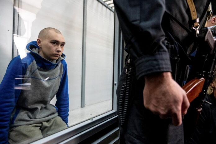 Ukraine holds first full hearing in war crimes trial of Russian soldier