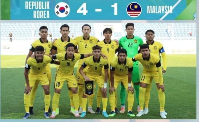 Malaysia trounced by South Korea in U-23 Asian Cup opener
