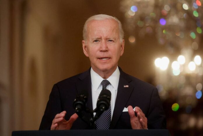 Biden says 'Enough!' on gun violence, urges Congress to act