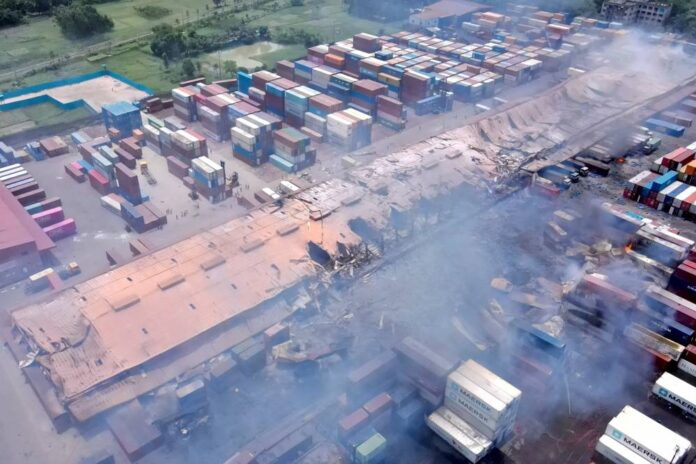 Relatives flock to hospitals after Bangladesh blast kills more than 40