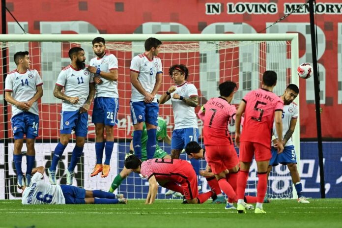 Son leads South Korea past depleted Chile in World Cup tune-up