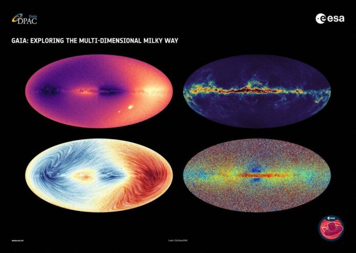 Milky Way's secrets revealed by massive space probe map