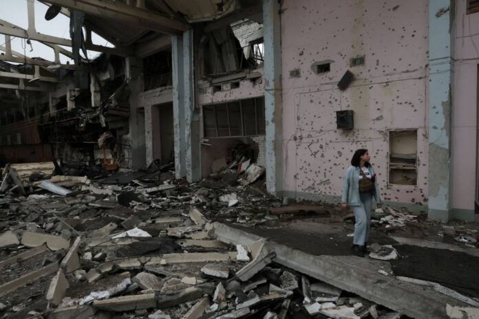Russian missiles rain down on military sites across Ukraine - local officials