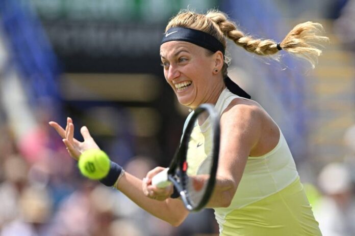 Kvitova wins Eastbourne to bolster Wimbledon prospects