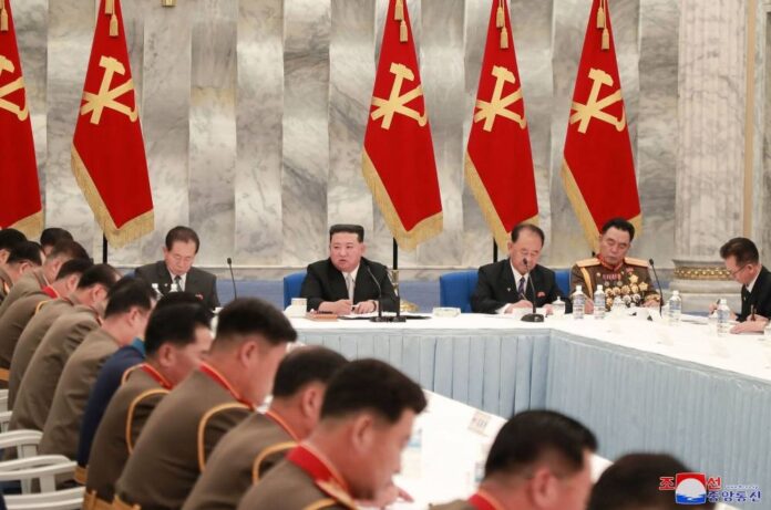 N.Korean leader convenes latest party meeting amid pandemic, heavy rains