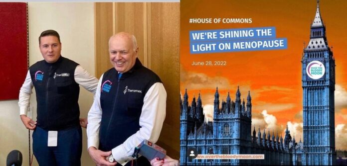 'Volcanic' and 'unpleasant': Male UK politicians try vest designed to mimic menopausal hot flushes (VIDEO)
