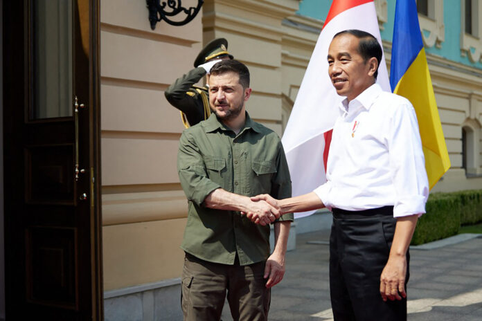 Jokowi offers to take message from Zelensky to Putin