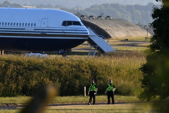 UK Rwanda asylum-seeker flight cancelled after European court ruling