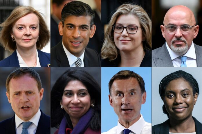 UK Tories hold first round of voting for new PM