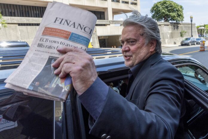 Ex-Trump aide Bannon found guilty of contempt of Congress