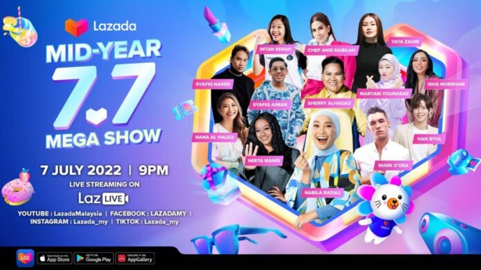 Lazada 7.7 Mid-Year Mega Sale returns with great deals, bigger savings