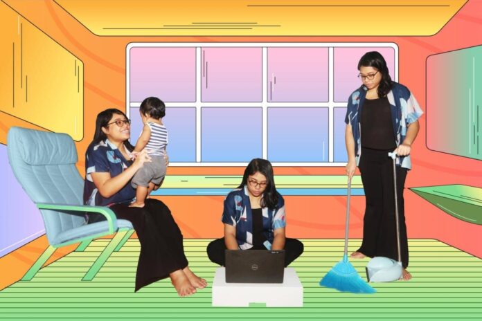 From housework to keeping track of children's schedules, why is it still a woman's job to run a household?