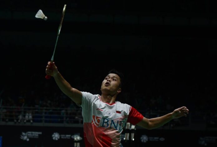 Ginting feeling on top of the world for Tokyo showdown