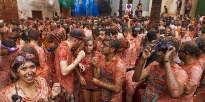 From tomato tossing to playing piggy: Europe's weirder summer festivals