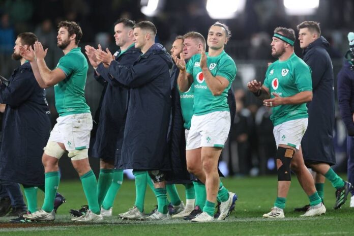 Ireland make history with 23-12 win over 14-man All Blacks