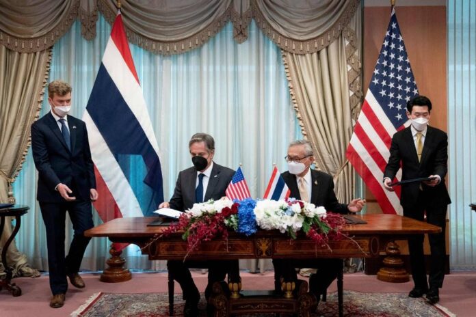 Blinken hails Thai help in US push to Asia